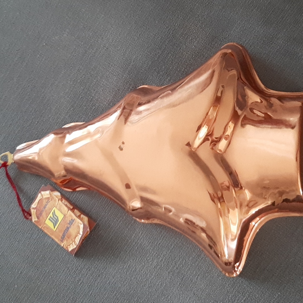 Copper Christmas Tree mold/pan